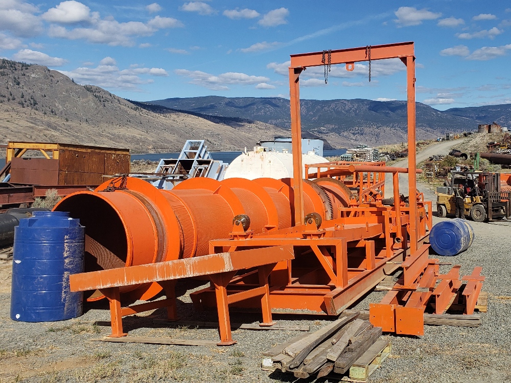 5.5ft x 40ft Gold Trommel Wash Plant