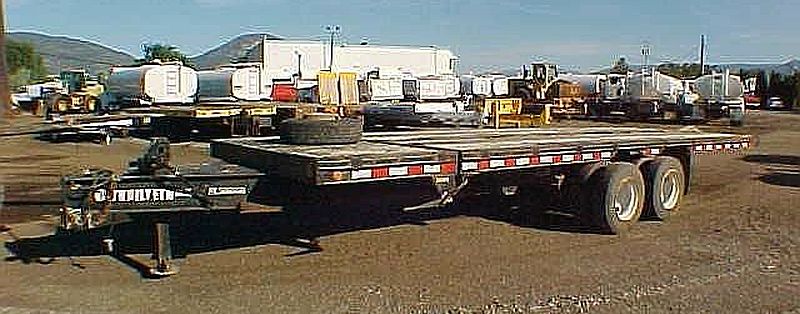 Trailtech 24 ft T/A Tilt Deck Trailer