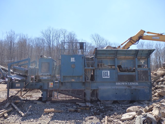 Brown Lenox 42 x 26 Portable Jaw Crusher