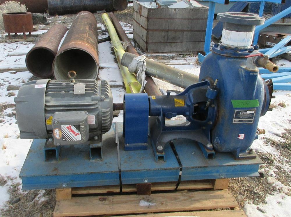 Pompe centrifuge auto-amorçante Gorman Rupp 86A2-B de 6 po x 6 po