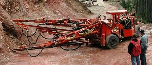 Sandvik Tamrock MJM-21 3 Boom Jumbo Drill