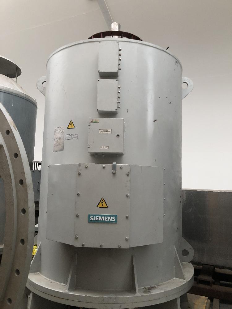 Siemens 3,000HP Vertical Induction Motor for Metso Vertimill VTM-3000-WB