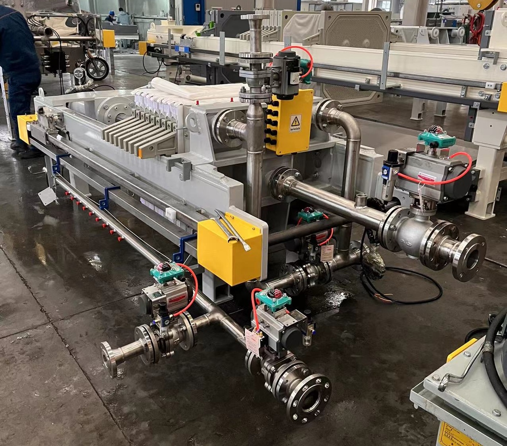 Automatic Hydraulic Membrane Filter Press
