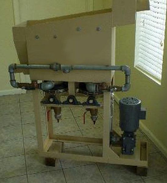 (New) Duplex 12 in x 12 in High Efficiency Mineral Jig