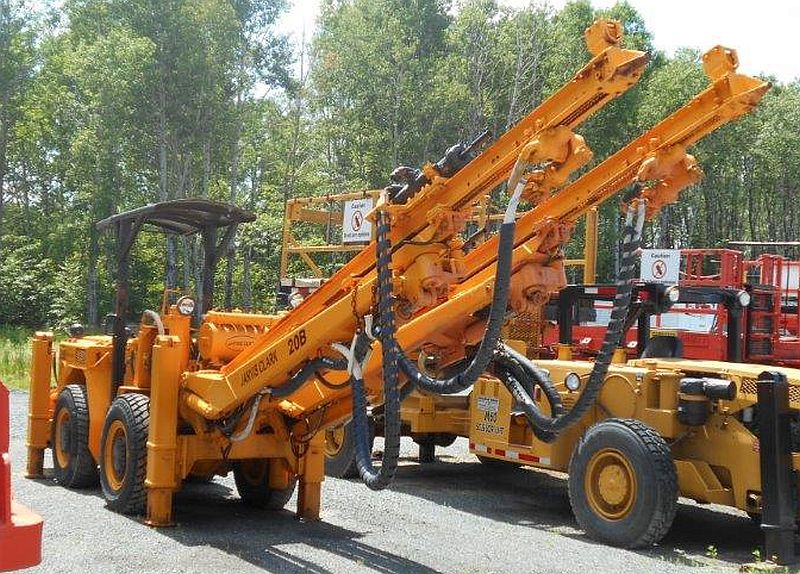 Tamrock Jarvis Clark MJM-20B 2 Boom Jumbo Drill