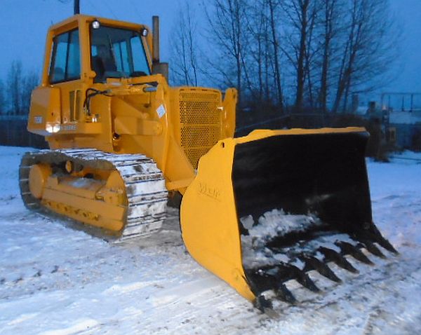 Chargeur sur chenilles John Deere 755B