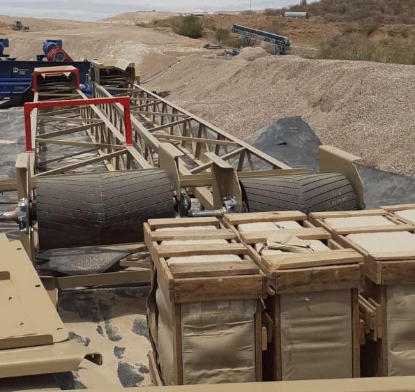 KPI-JCI 30in x 50ft Radial Stacking Conveyor