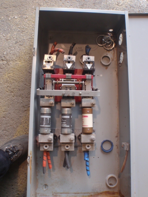 Desconectador Fusible Sylvania 400A