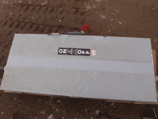 600 Amp G.E. Safety Switch Fusible Disconnect