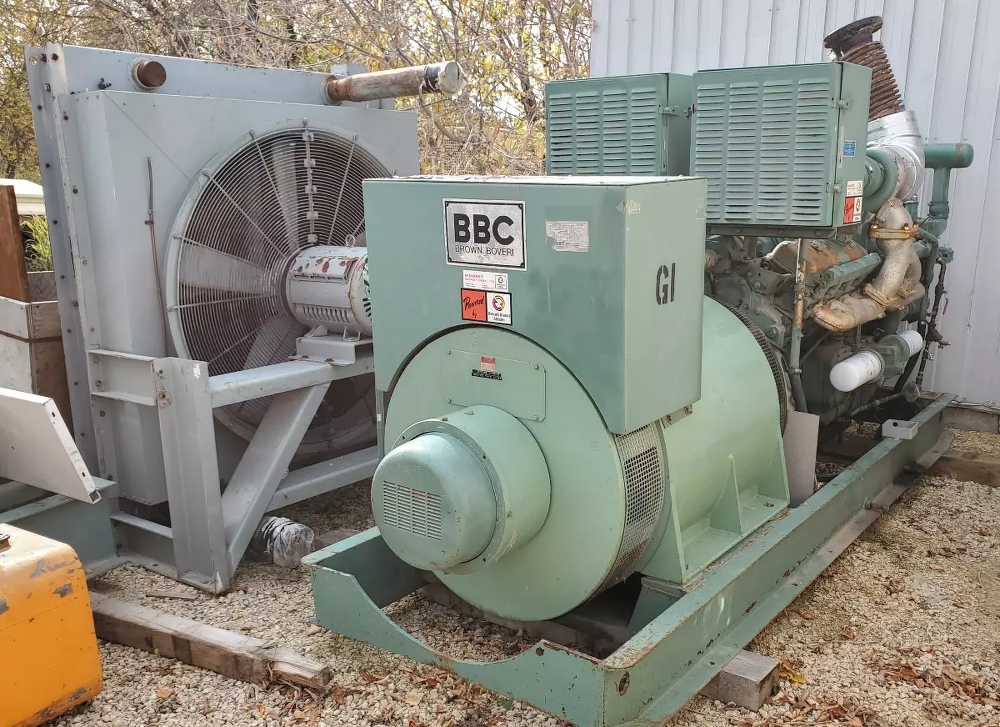 Generador Detroit Diesel de 600kW 600/347 voltios