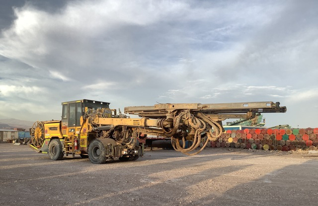 Perforadora Jumbo  Atlas Copco Boomer XE3C del 2009