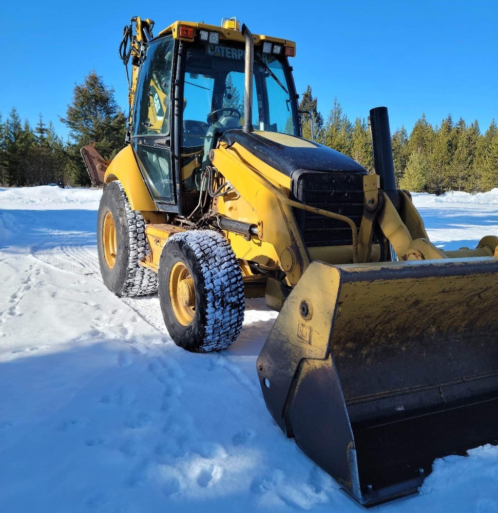 Rétrocaveuse CAT 420E 2008