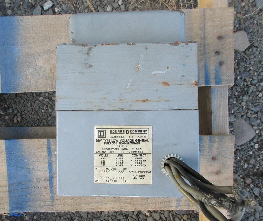 Square D 1.5kVA Transformer