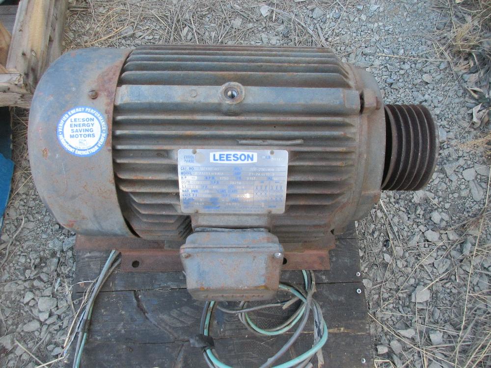 Leeson 10HP Electric Motor