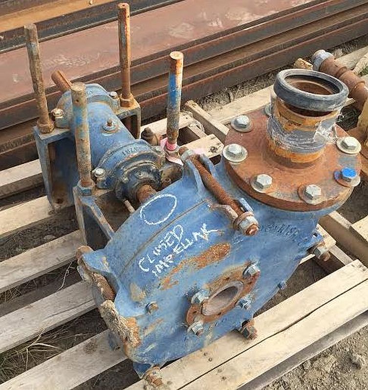 Allis Chalmers 3 x 3 x 10 SRL-C Slurry Pump