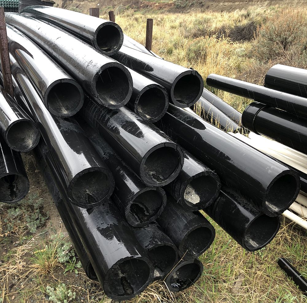KWH Sclairpipe 8.6 in. Poly Pipe