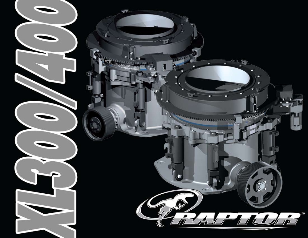 FLSMIDTH Raptor XL 300 and XL 400 Cone Crusher Consumables