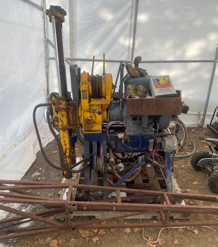 Longyear 24 Diamond Core Drill and Royal Bean 420-9 Pump