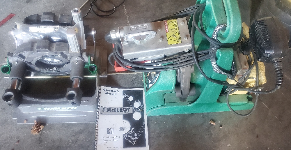 Machine de fusion de tuyaux McElroy Pit Bull 14