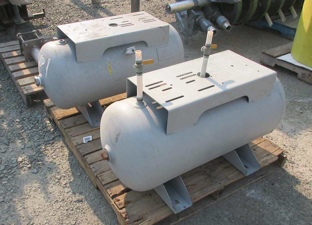 Réservoirs de réception d'air de 132 litres