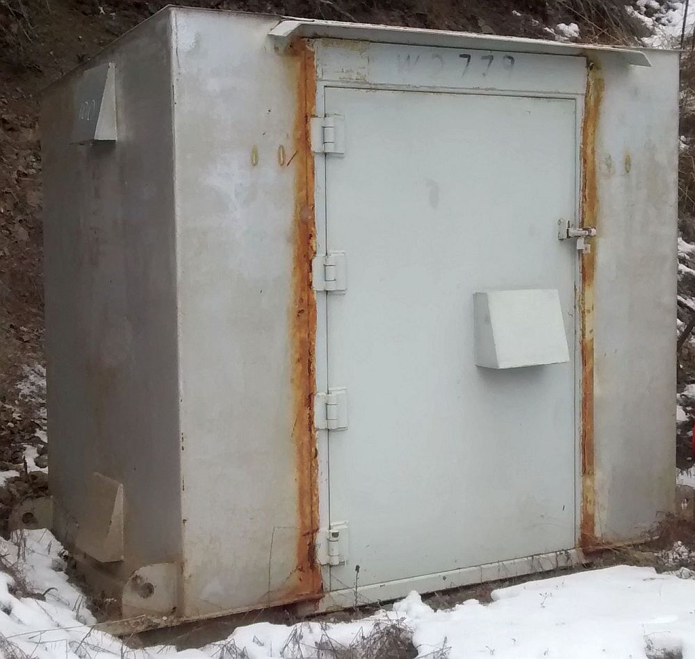 5 ft x 8 ft Explosive Powder Magazine