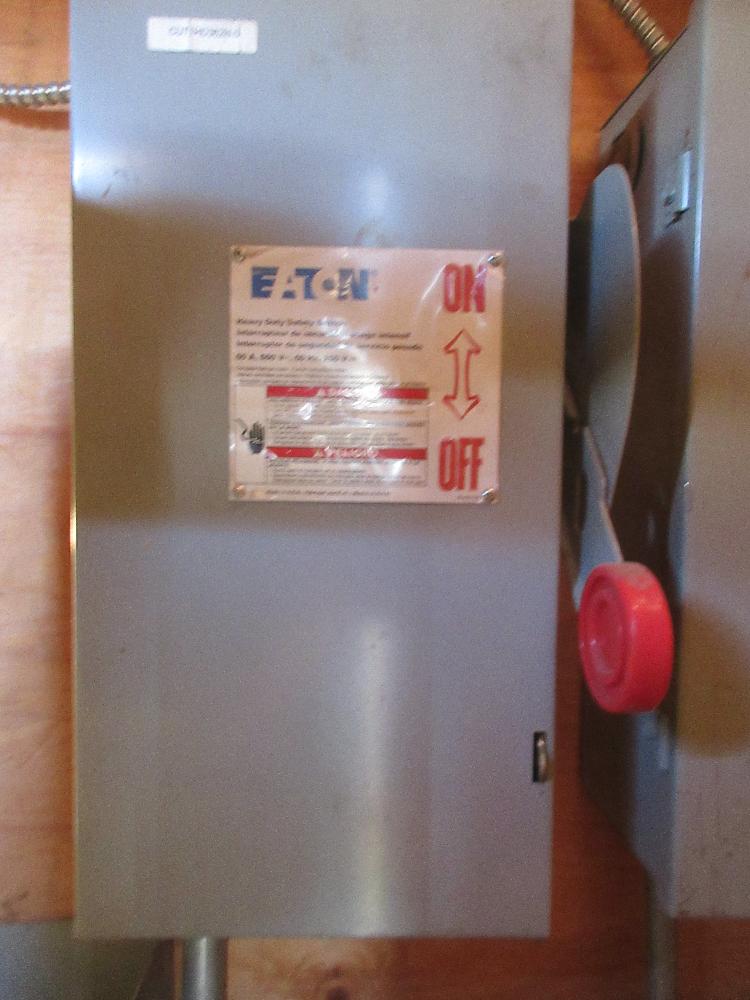 Eaton 60 Amp Fusible Disconnect