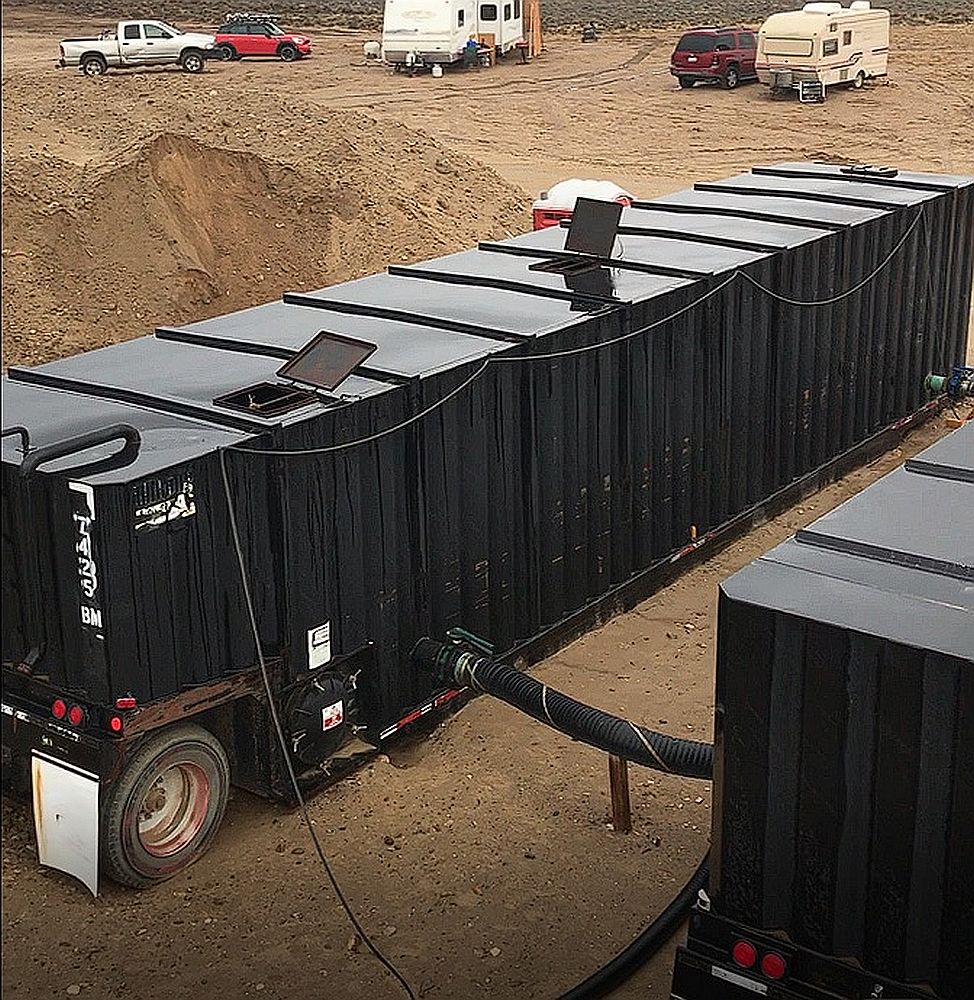 21,000 Gallon Wichita 500 Barrel Portable Frac Tanks