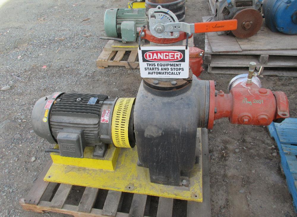 Pompe centrifuge auto-amorçante Gusher 6 po x 6 po