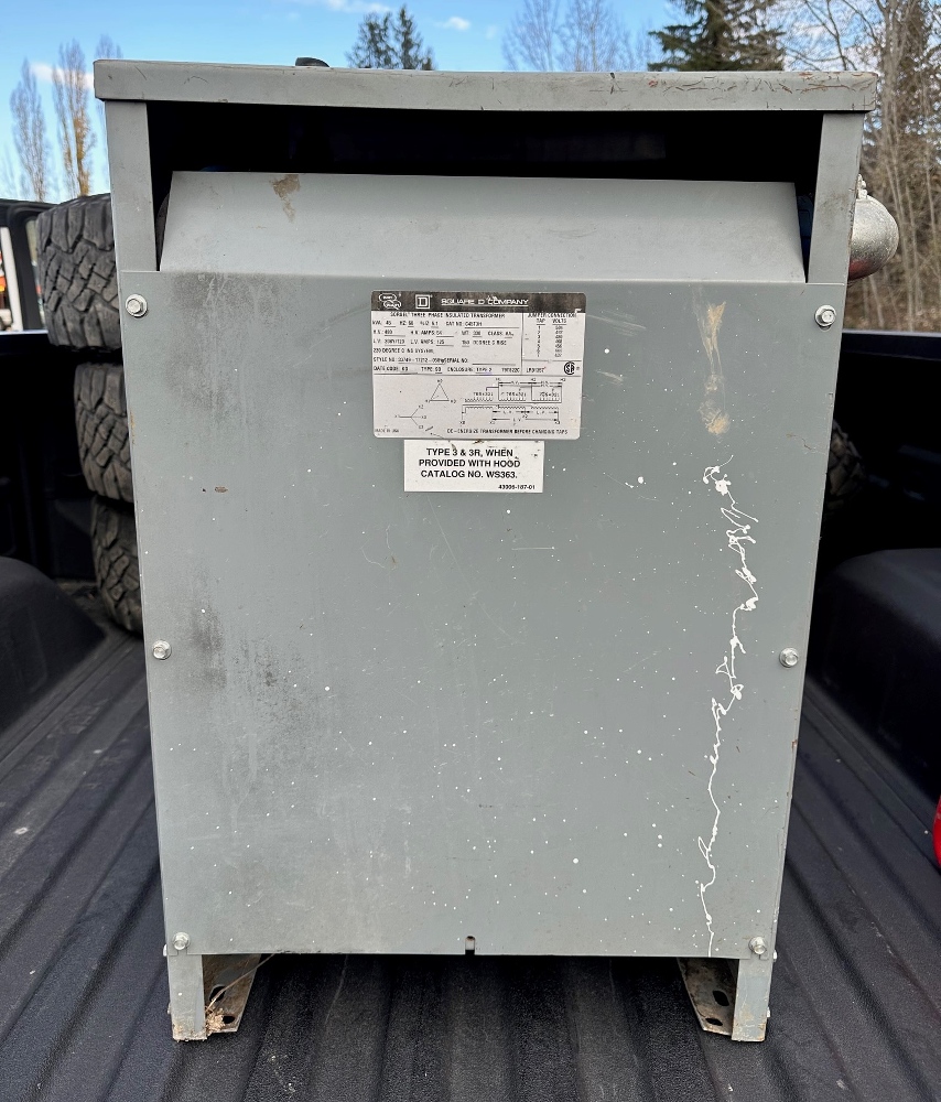 Square D 45kVA Multi Tap Transformer