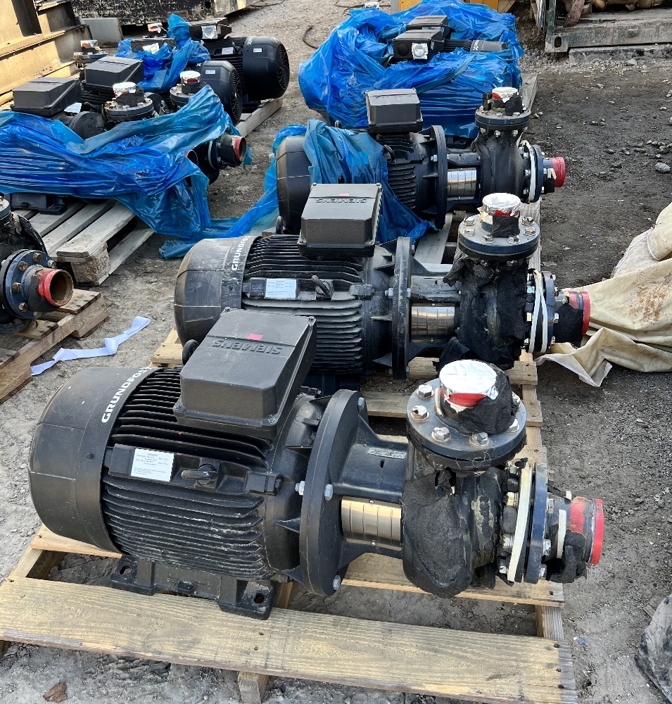 Grundfos 4in x 3in Centrifugal Pumps