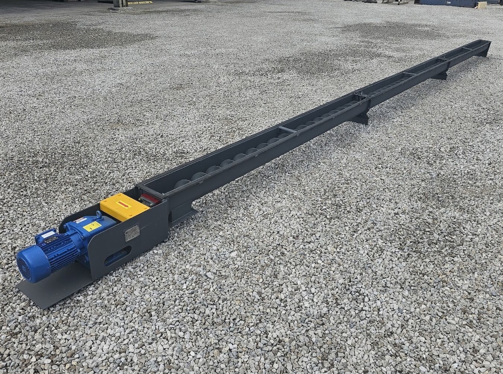 6in Dia. x 30ft Long Screw Conveyor