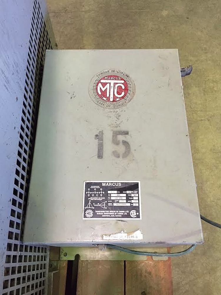 Marcus 15 kVA Wall Mount Transformer