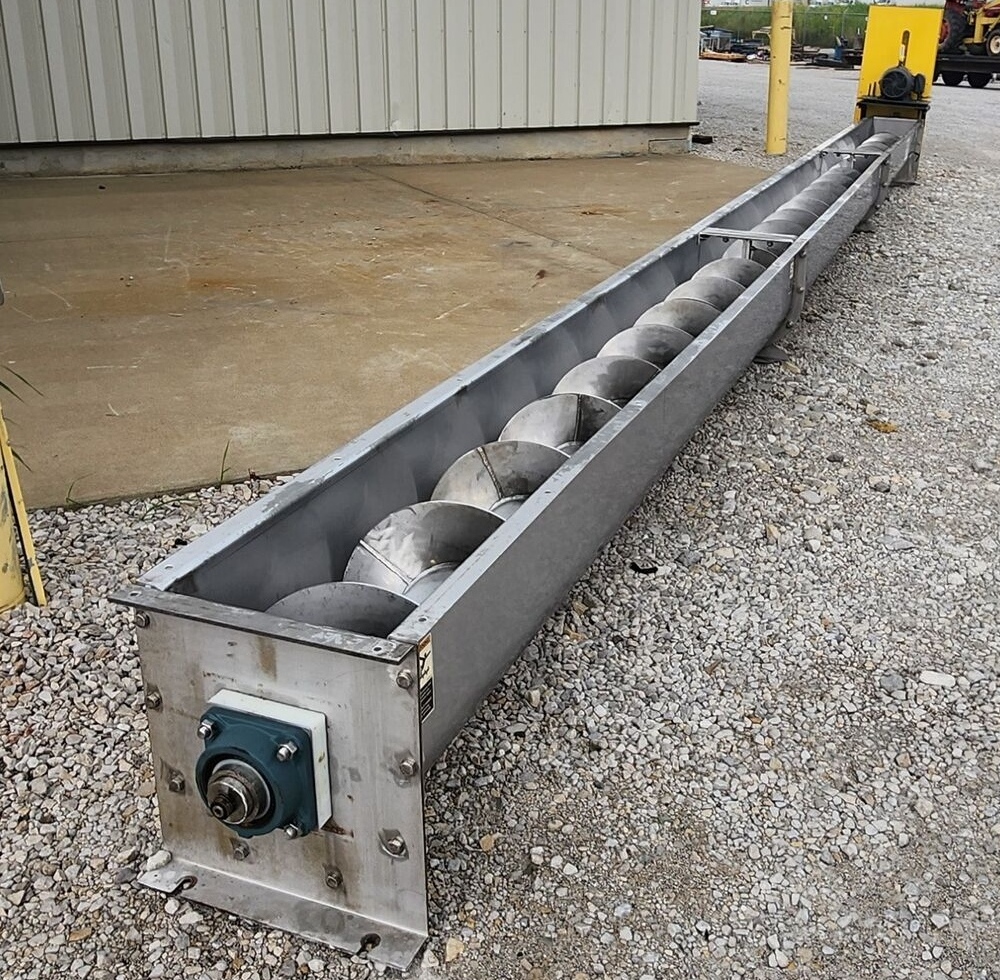 16in Dia. x 33ft Long Orthman Screw Conveyor