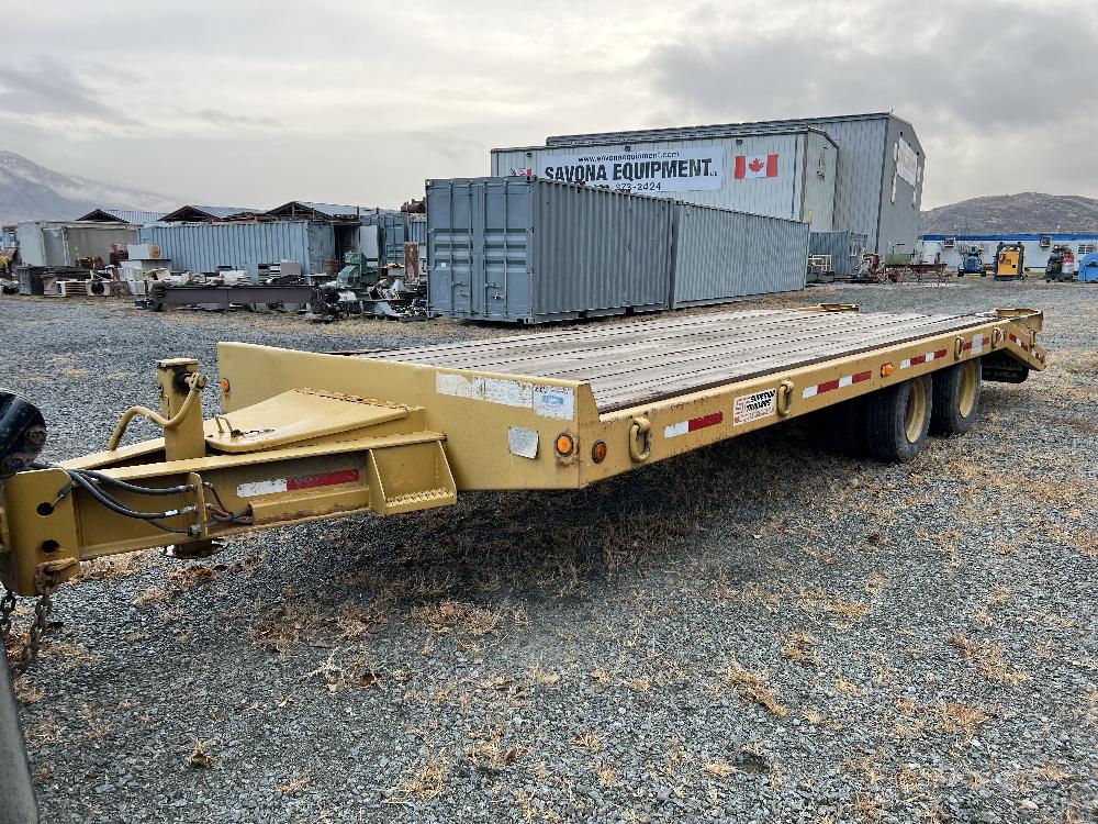 20-Ton Superior Trailers 25ft Equipment Trailer