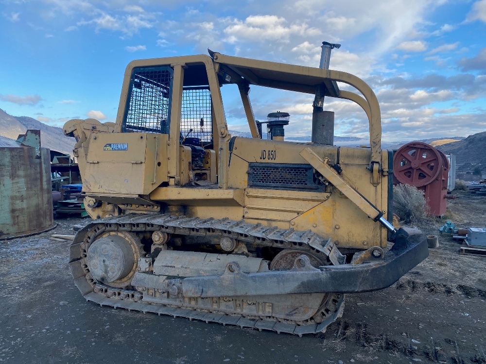 Topadora John Deere 850 de 1980