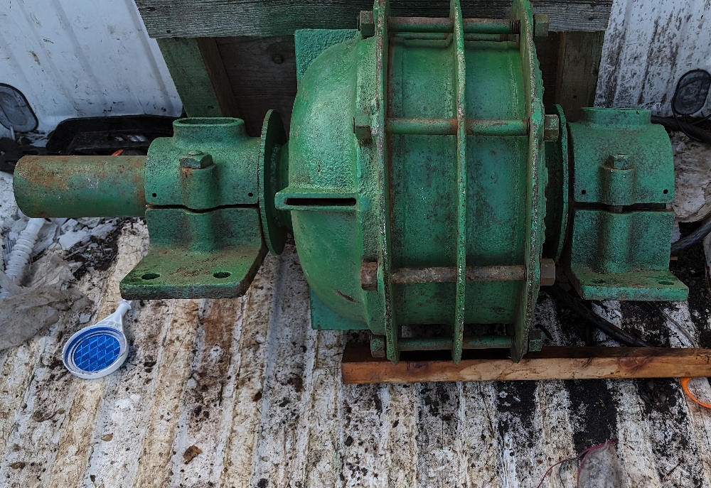 W.W. Gibson Combination Elliptic Roll and Ball Mill