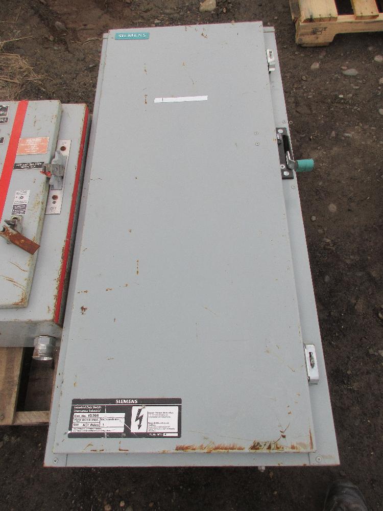 Siemens 600 Amp Fusible Disconnect