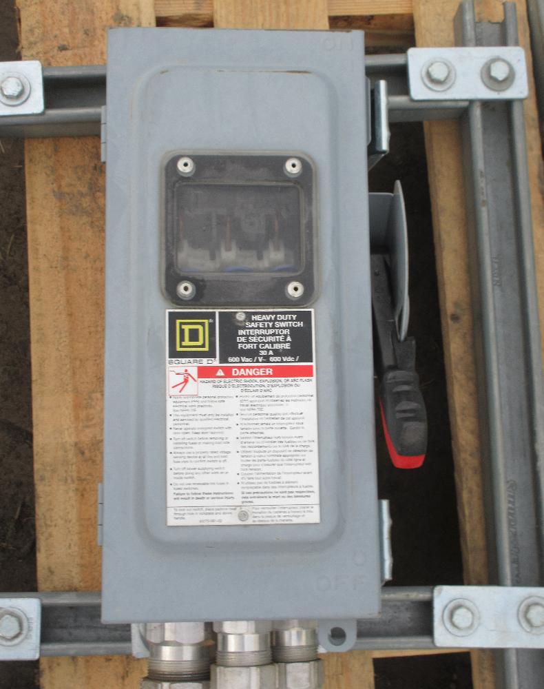 Square D 30 Amp Fusible Disconnect
