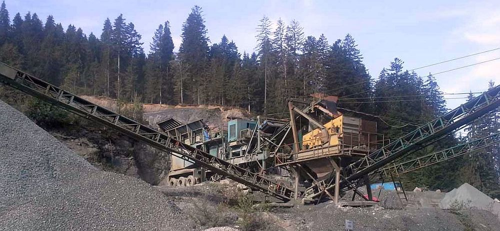 Brown-Lenox KK114 Mobile Jaw Crushing Plant