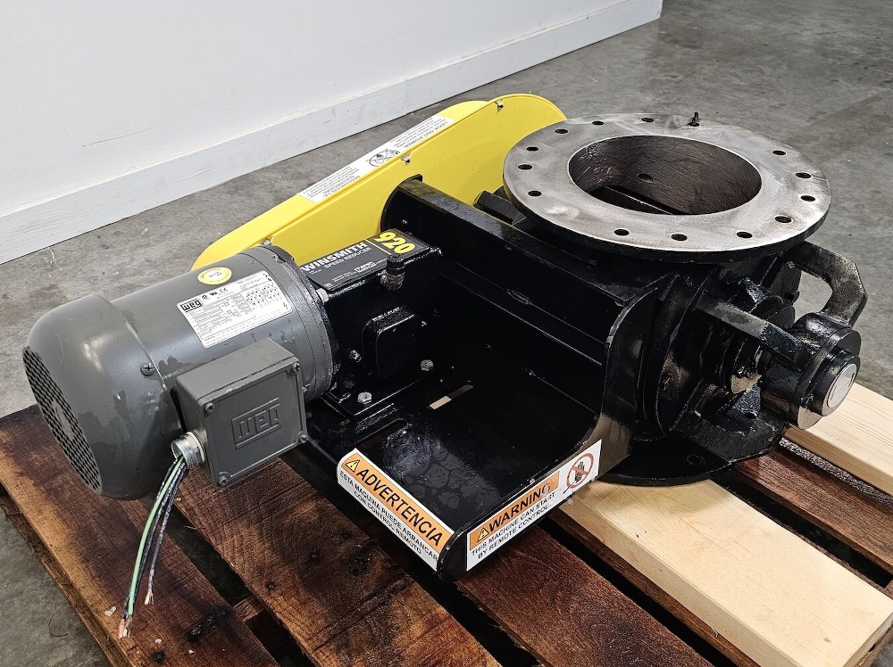 8in Dia. WM W Meyer & Sons Round Rotary Airlock Valve