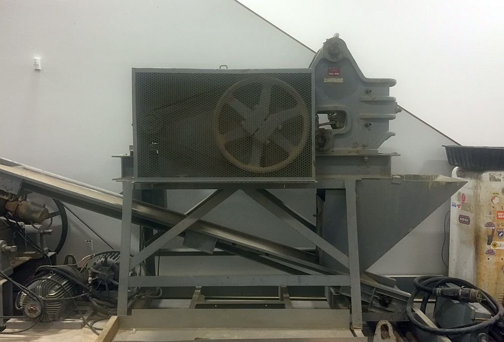 Sturtevant Jaw and Roll Crusher Pilot Plant