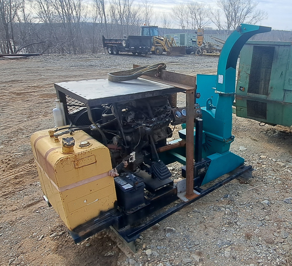 TMG Industrial Portable Chipper with Engine