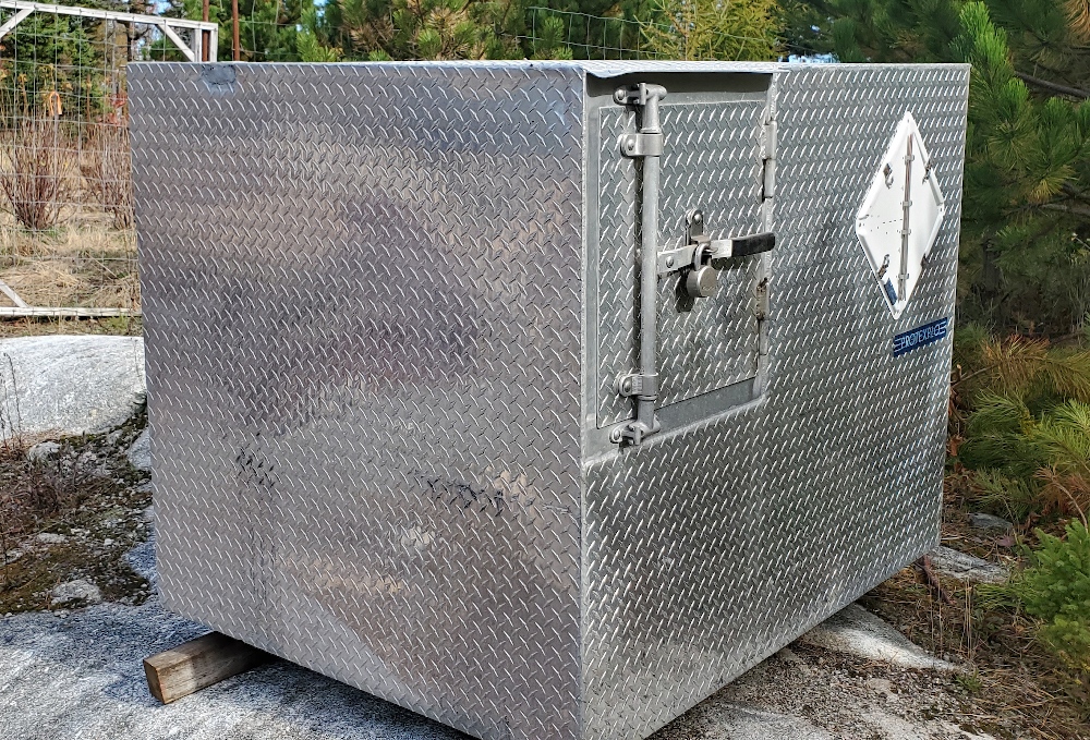 Aluminum Explosive Transport Box