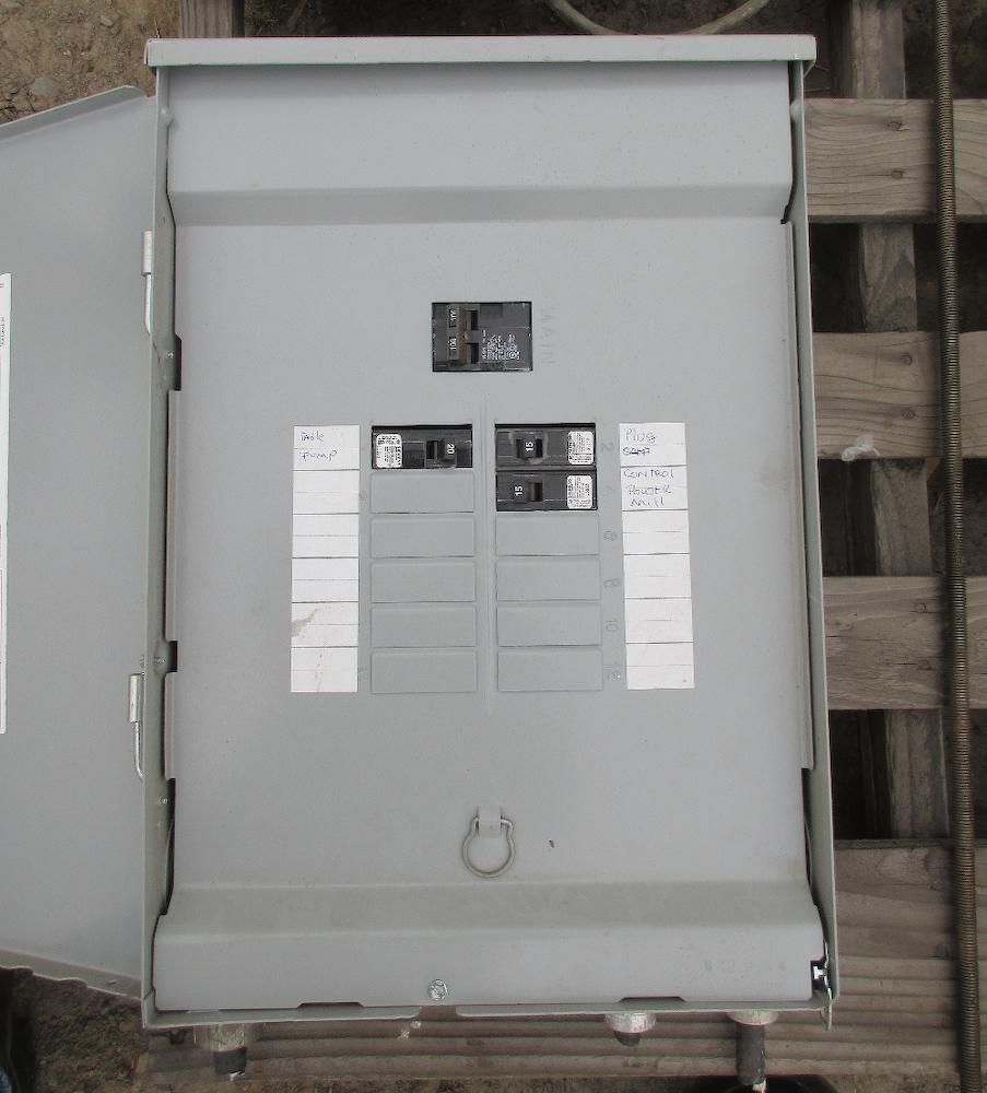 Siemens 100 Amp Breaker Panel