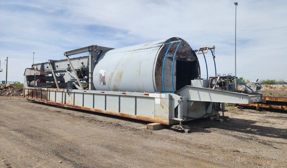Sistema de Silo Automontable Portátil Gencor de 100 ton
