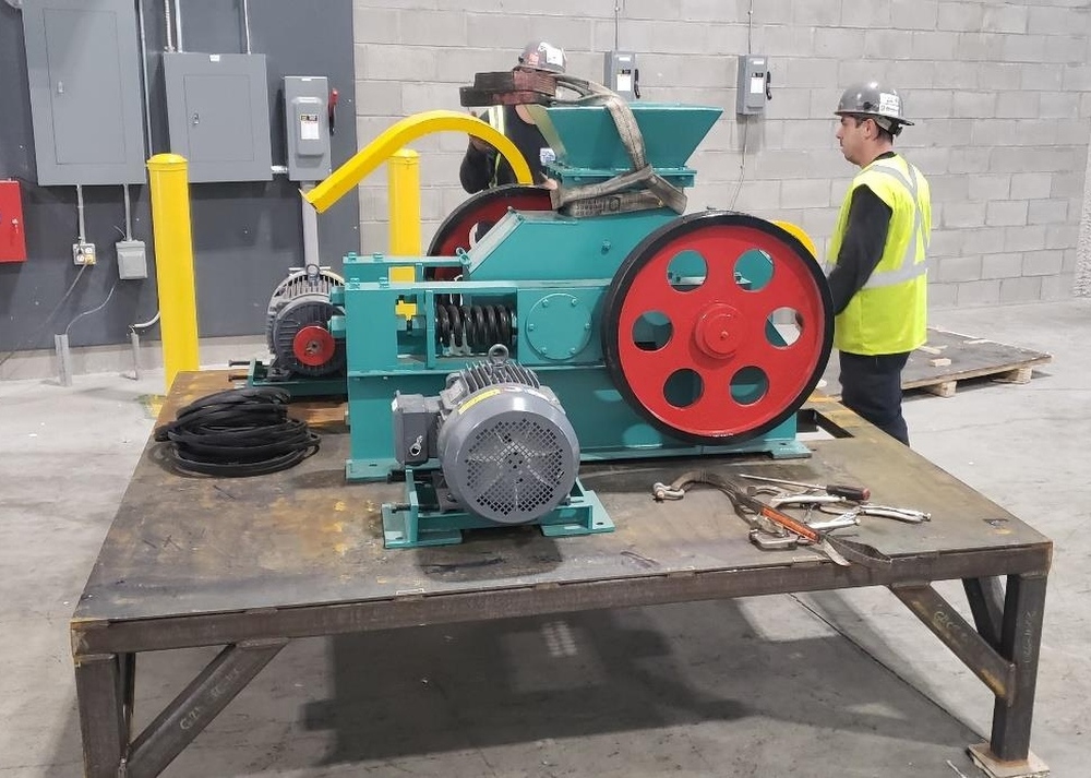 Henan Shibo 2PG400X250 Double Roll Crusher