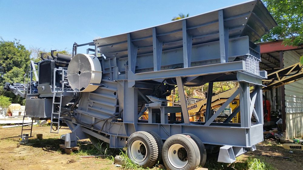 Hewitt-Robins 21 in x 42 in Jaw Crushing Plant