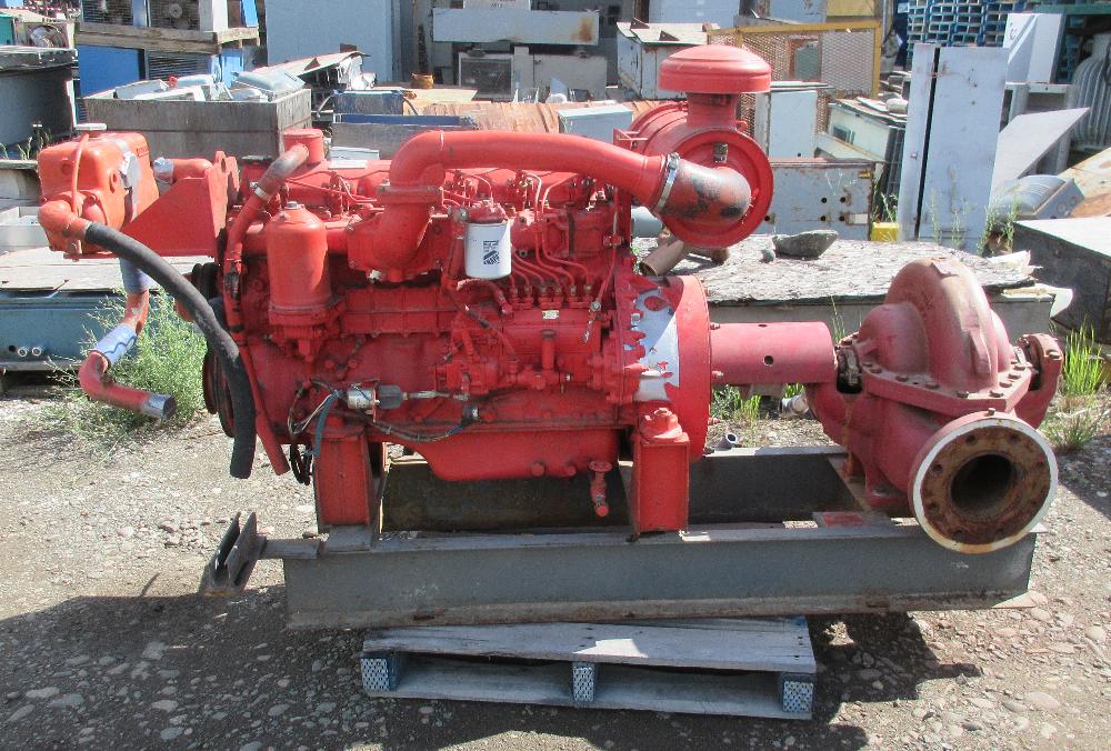 Aurora 6in Split Case Diesel Driven Fire Pump