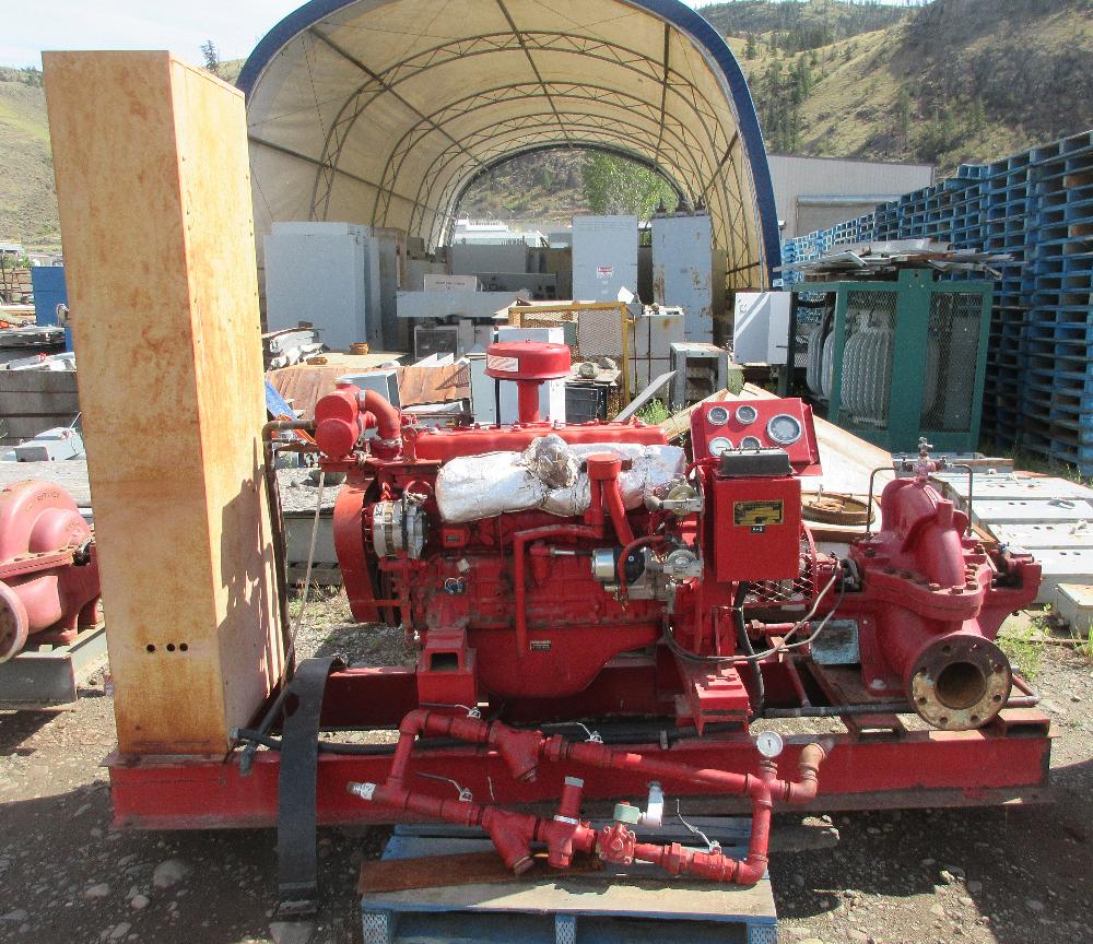 Darling Duro 5in x 4in Split Case Diesel Driven Fire Pump