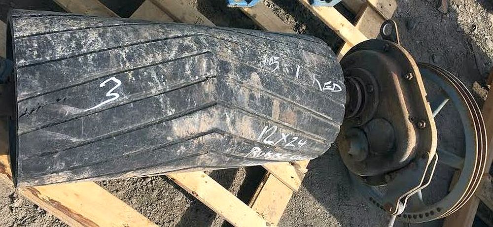 12 in x 24 in Rubber Head Pulley Package
